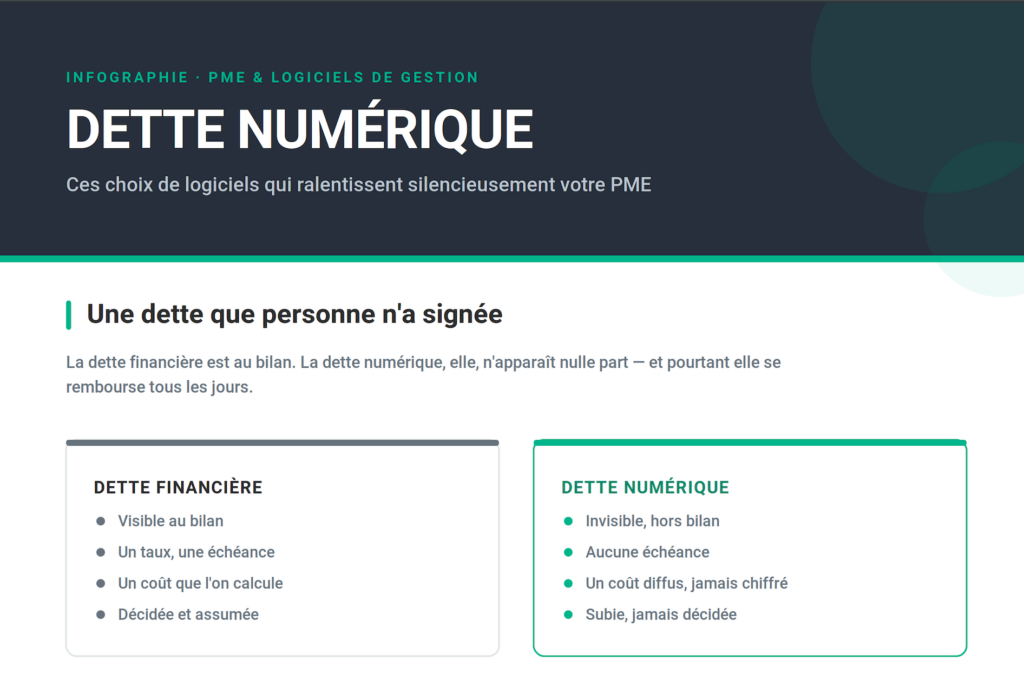 image article dette numérique